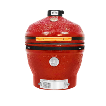 Керамический гриль-барбекю 24 дюйма «CFG CHEF» (красный) (61 см)